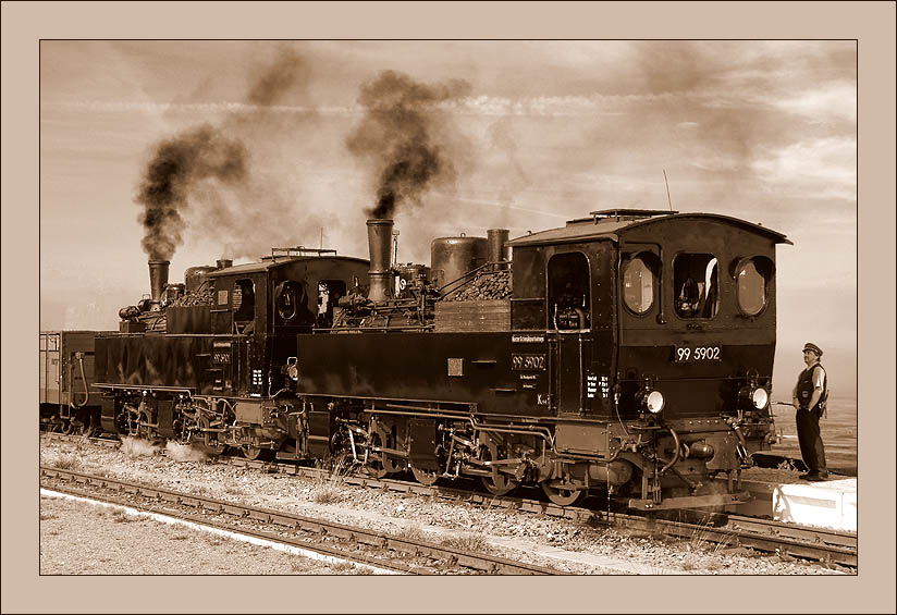 Traditionszug der Harzer Schmalspurbahn (HSB)