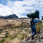 Träger am Kilimanjaro