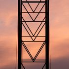 Träger der Aussichtsbrücke am Blausteinsee