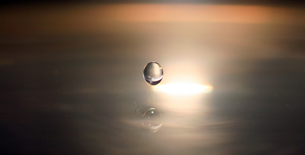 Träne der Sonne Foto & Bild experimente, wasser, tropfen Bilder auf