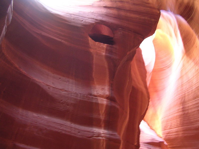 Tränendes Auge im Antilope Canyon