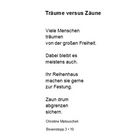 Träume versus Zäune BS 3 - 10