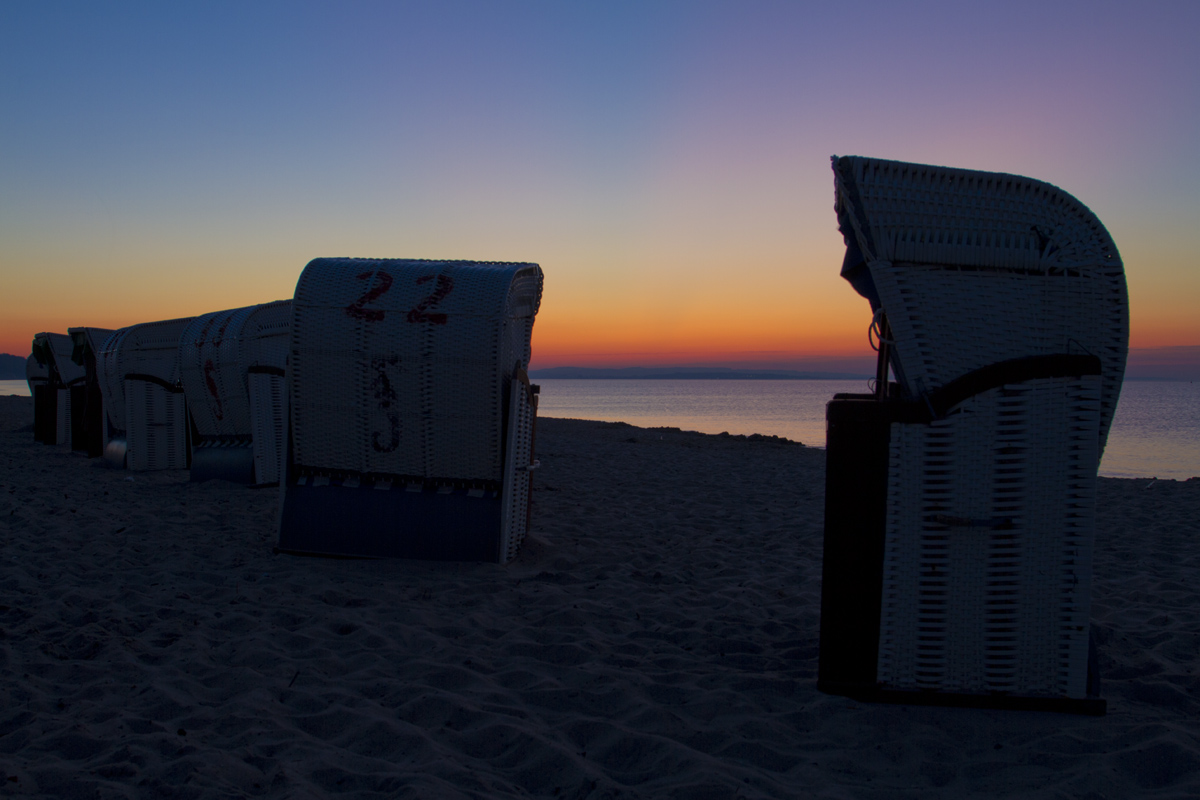 Träumen im Strandkorb