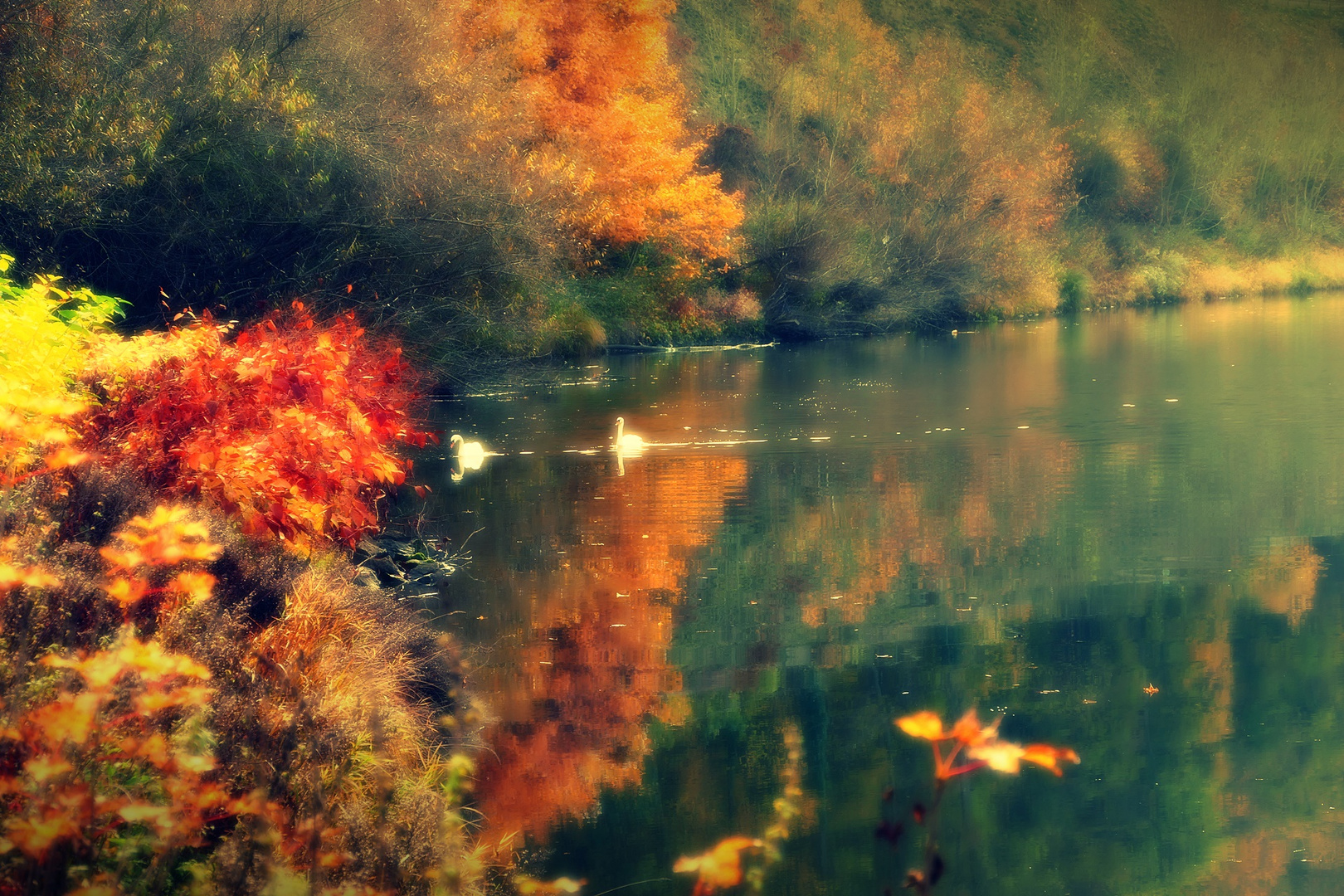 Träumerei im Herbst