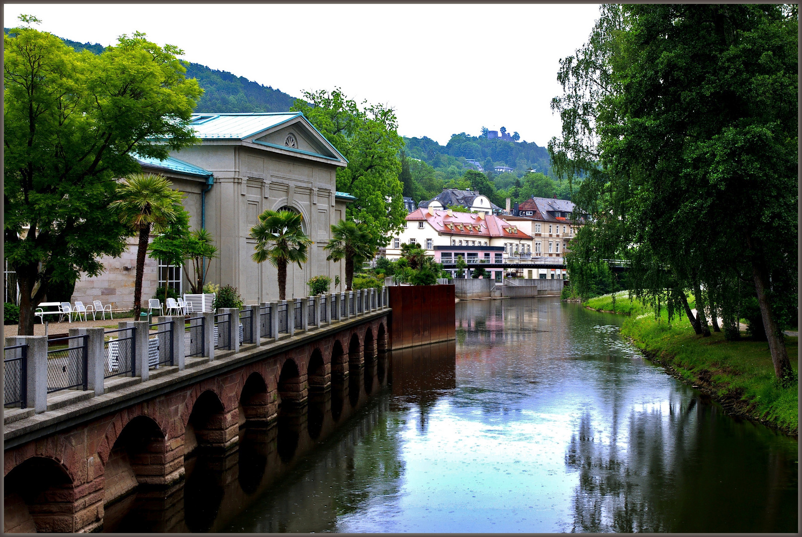 Träumerische Ansicht von Bad Kissingen