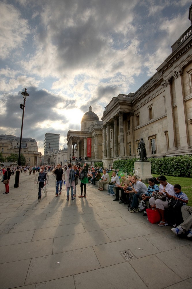 Trafalgar Square HDR.