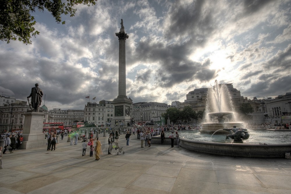 Trafalgar Square HDR...