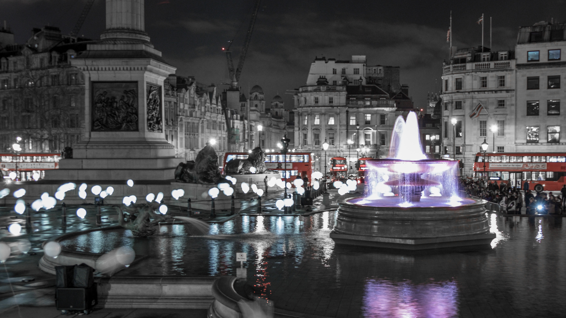 Trafalgar Square - Lumiere