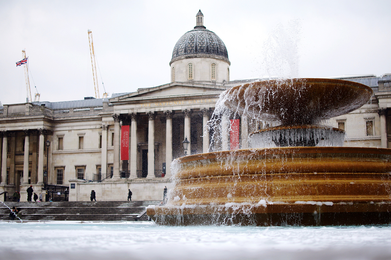 Trafalgar Square transformiert