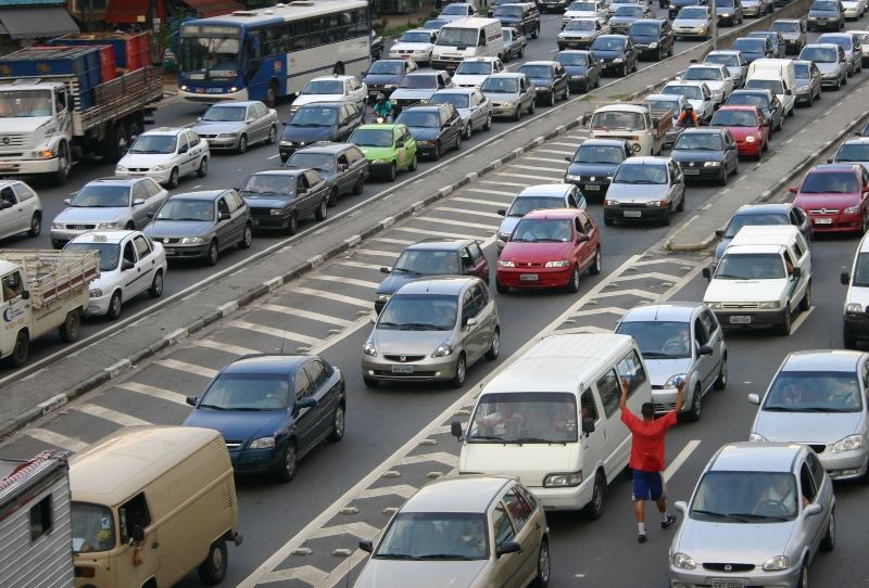 Trafegao - halb fünf Uhr Abends in Sao Paulo