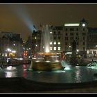 Trafelgar Square bei Nacht