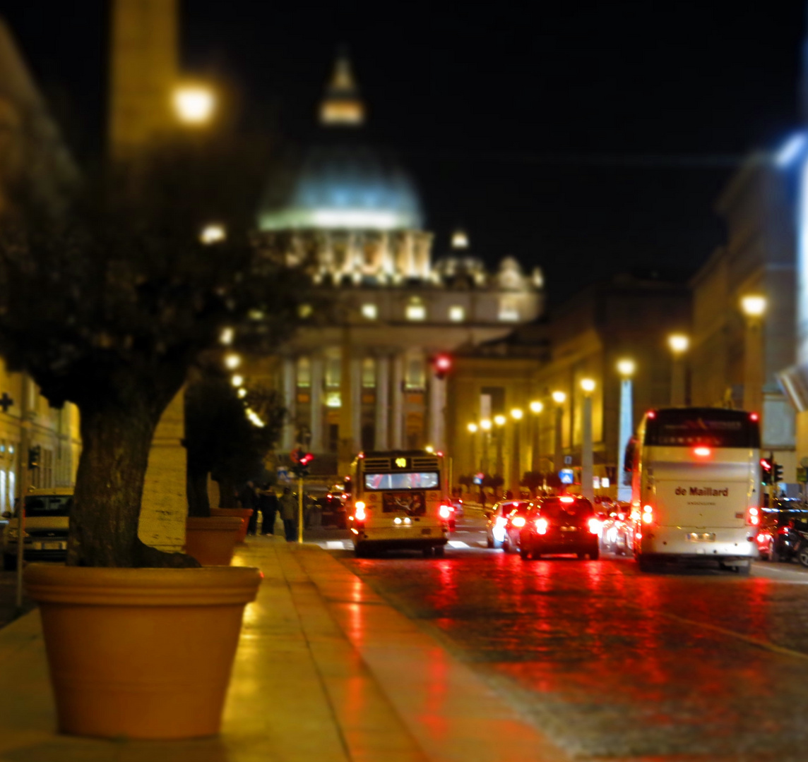 Traffic am Vatikan