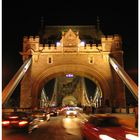 Traffic at Tower Bridge