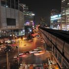 Traffic Bangkok night