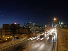 Traffic in Brooklyn Bridge