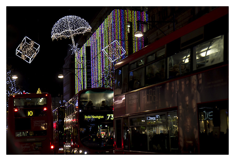 Traffic in Christmas City