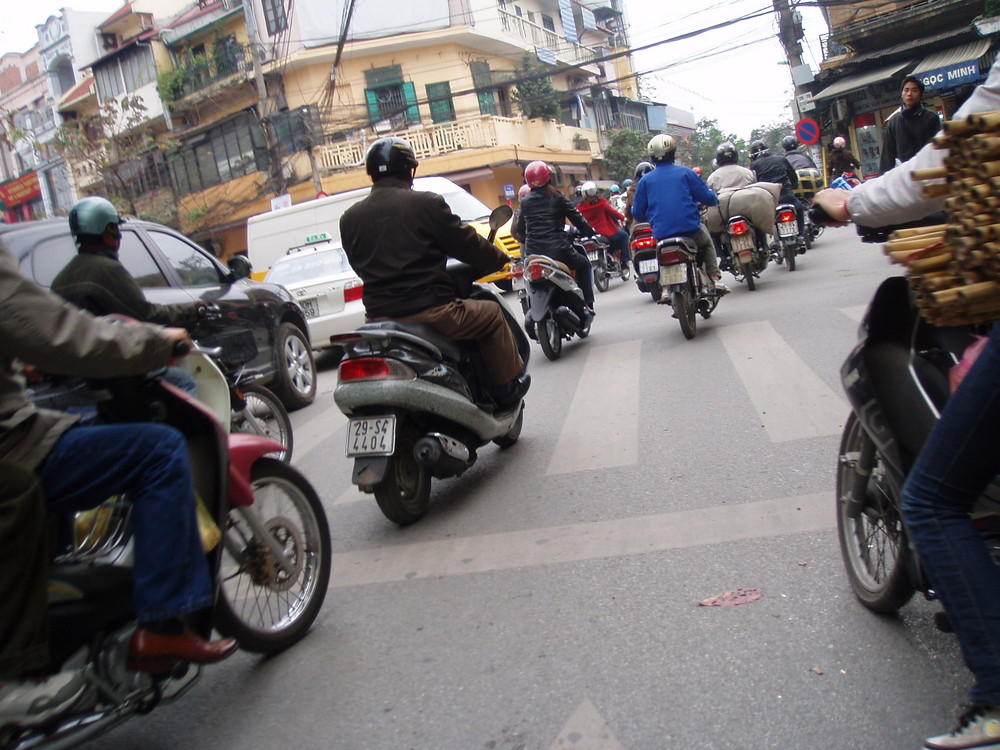 Traffic in Hanoi City