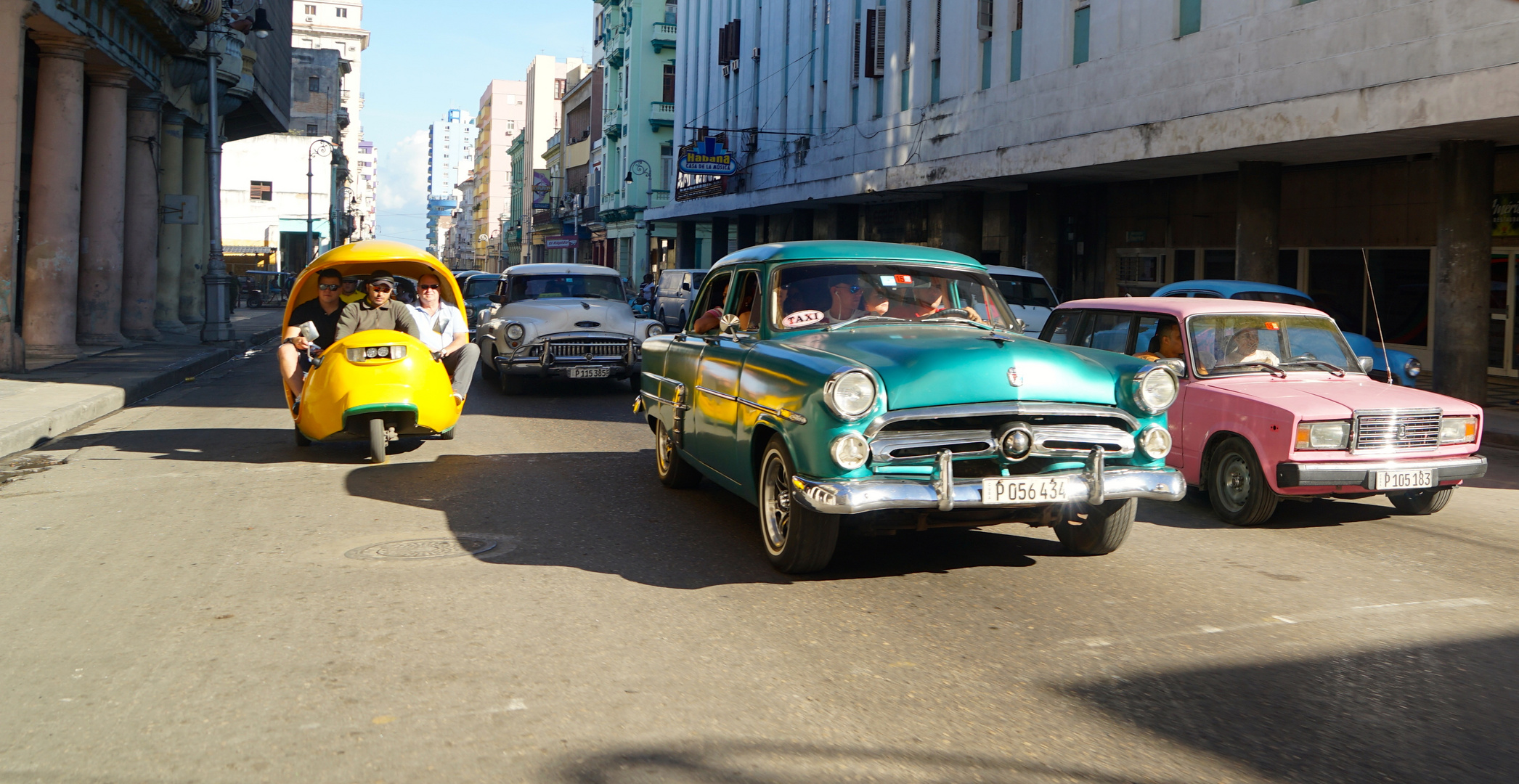 Traffic in Havana