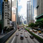 Traffic in Hong Kong Island