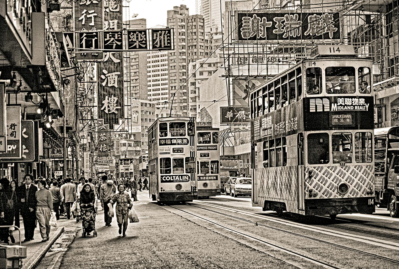 Traffic in Hongkong