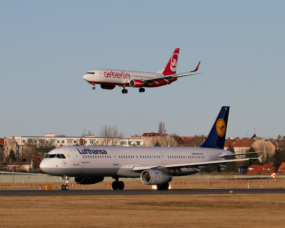 Traffic in Tegel