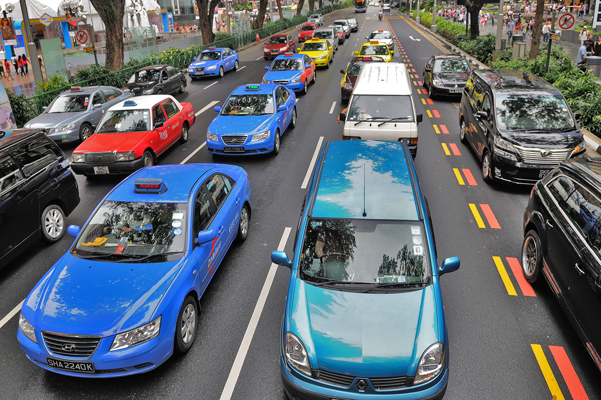 Traffic in the Orchard Road