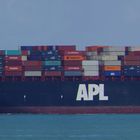 Traffic in the Singapore Strait- APL Paris