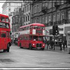 Traffic jam at Oxford Street