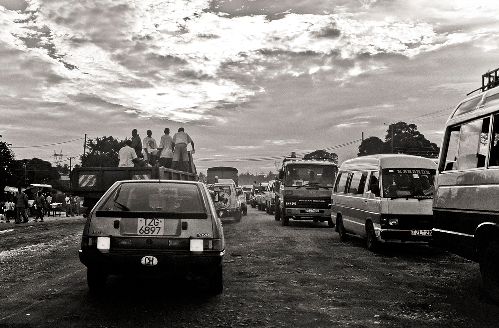 Traffic-Jam in Dar- Es-Salaam