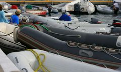 traffic jam in gustavia