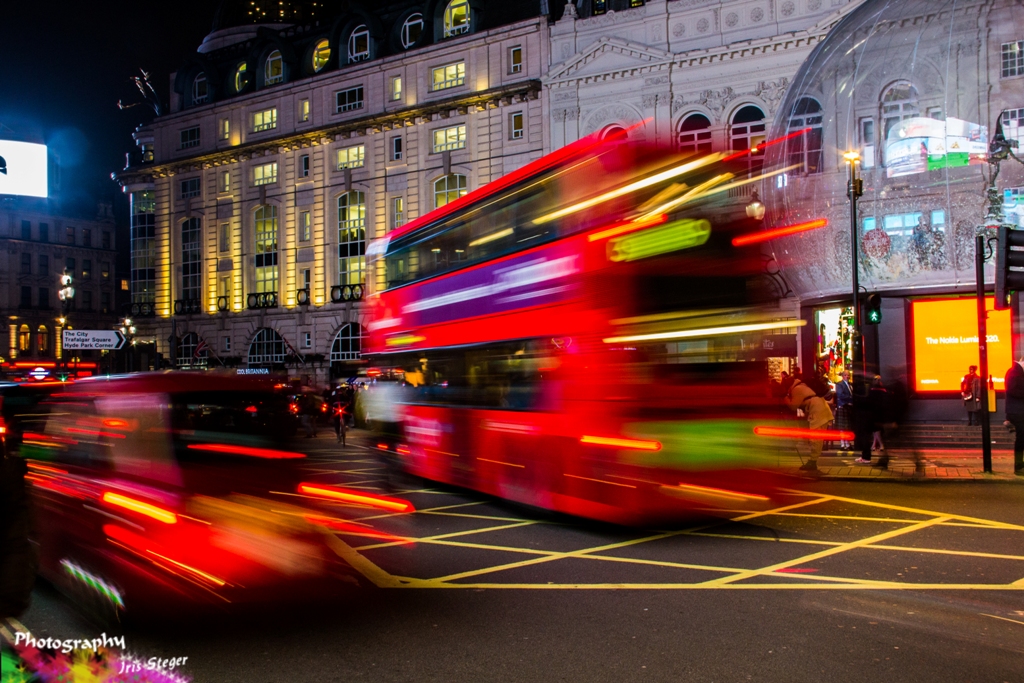 Traffic London by Night