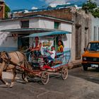 Traffic scene in Camagüey