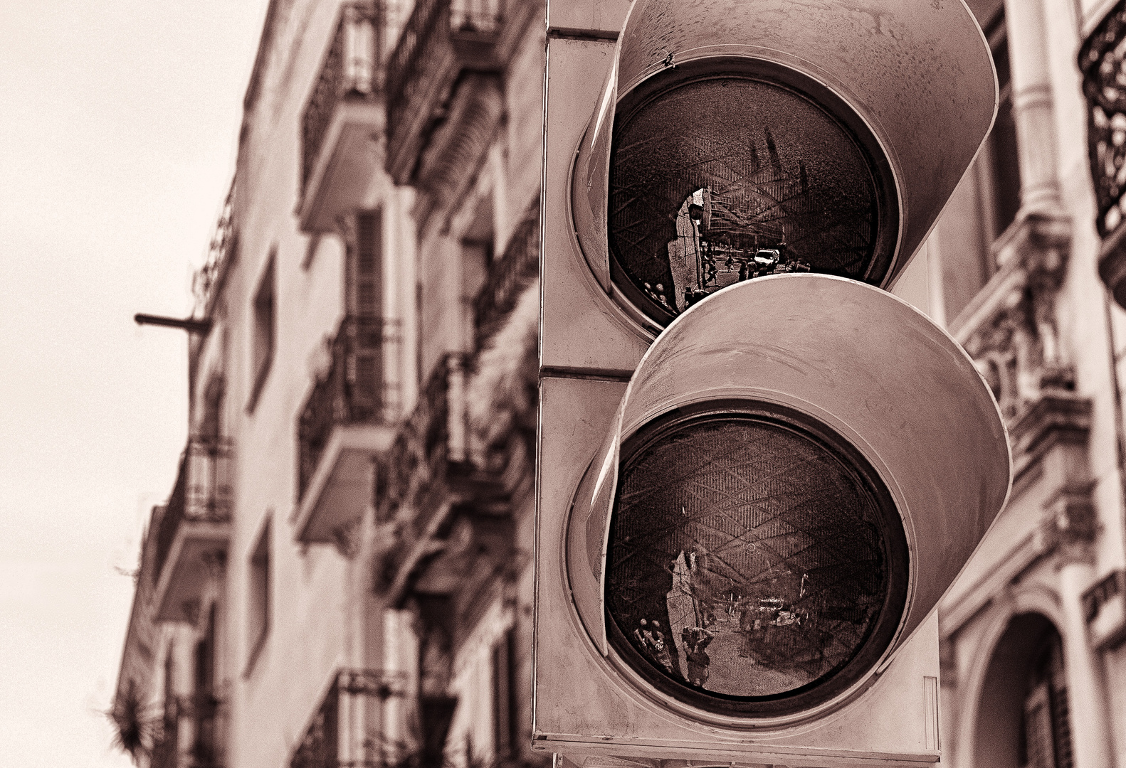 Trafficlight Barcelona