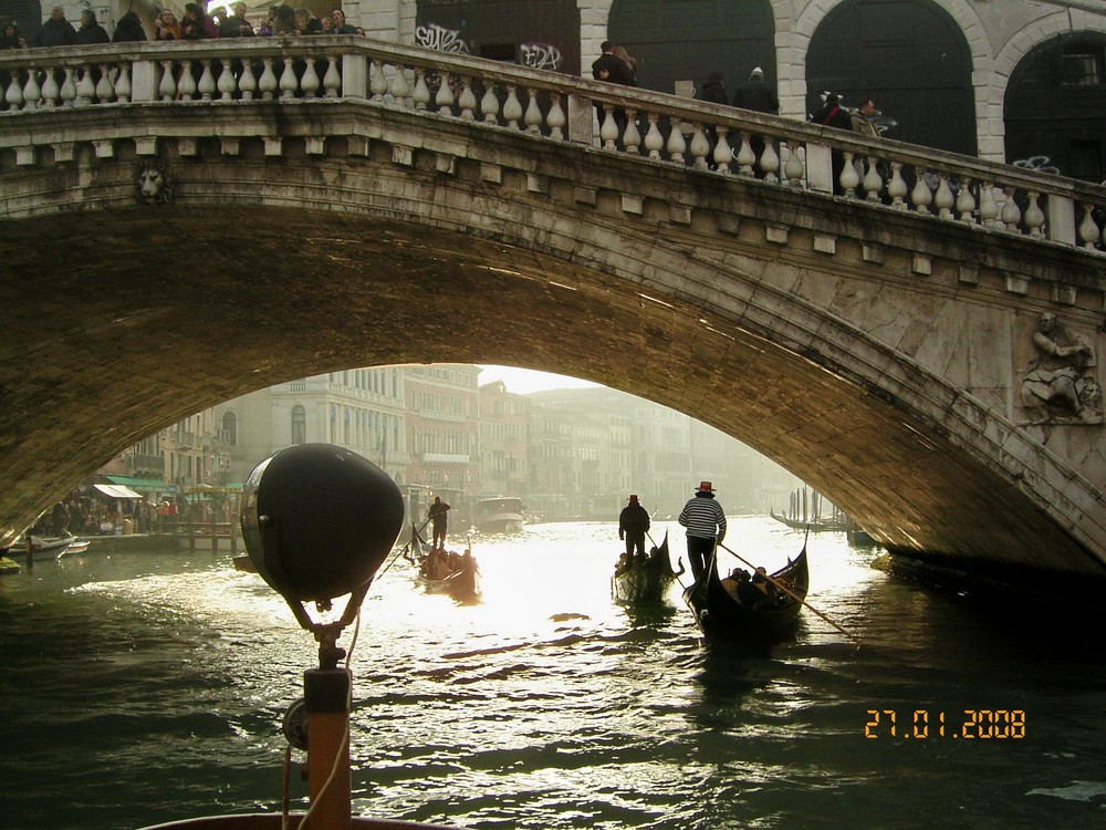 Traffico a Rialto