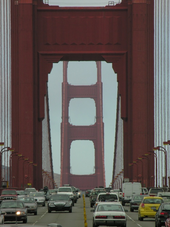 Traffico sul Golden Gate