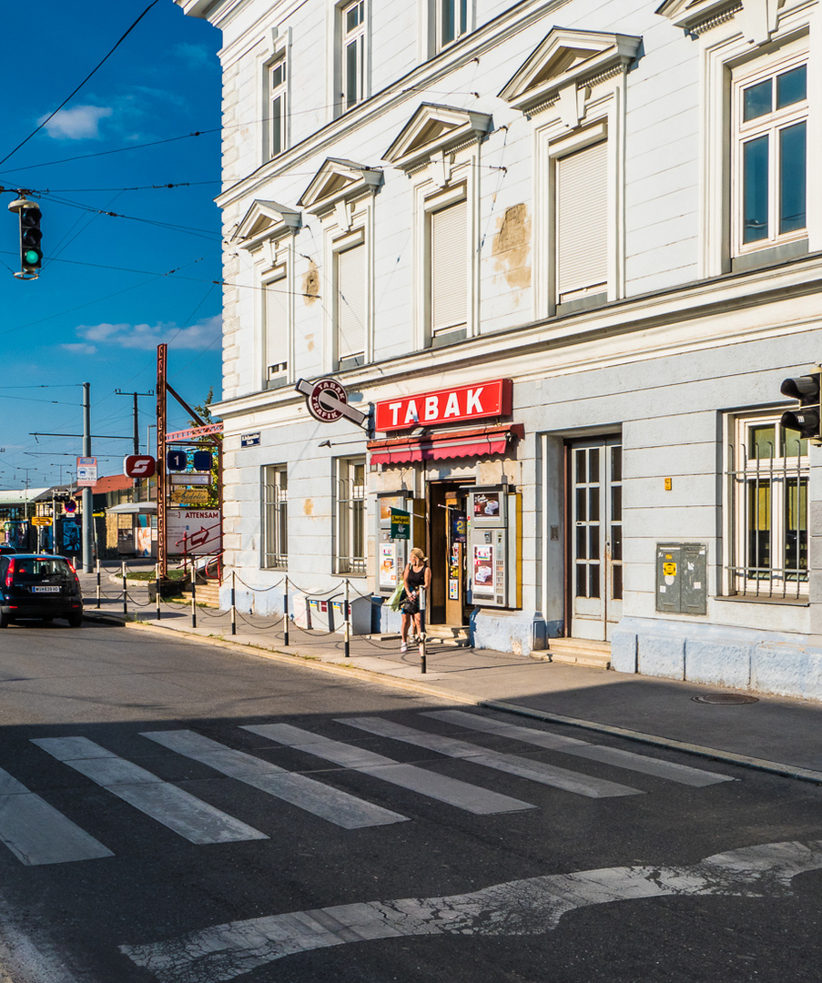 Trafik beim Bahnhof Nussdorf!