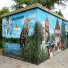 Trafohäuschen auf der Insel Usedom (Stadt Usedom)