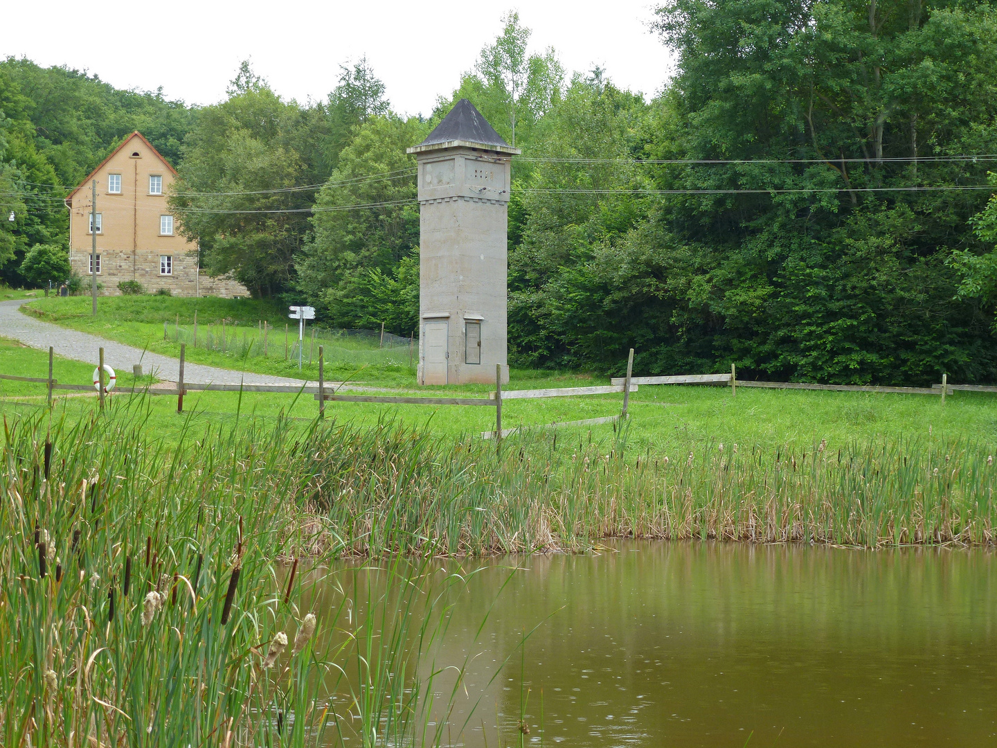 Trafostation - Denkmal versorgt Freilichtmuseum mit Strom