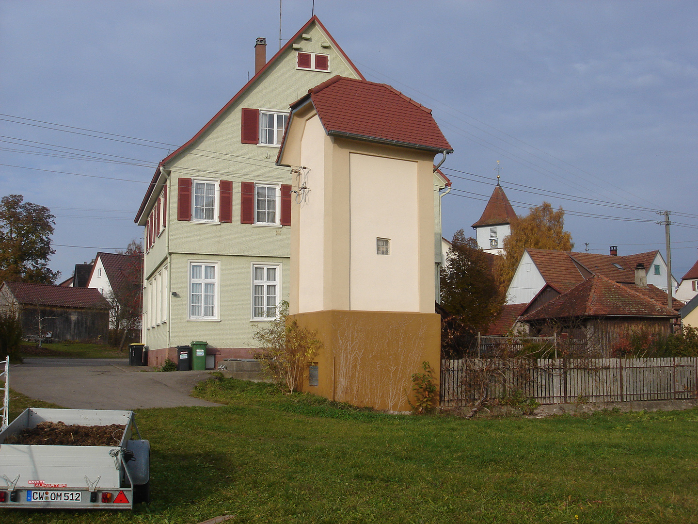 Trafostation - frühe Versorgung auf dem Land