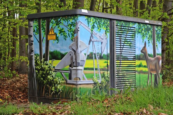 Trafostation in Ascheberg an der Mühlenkoppel