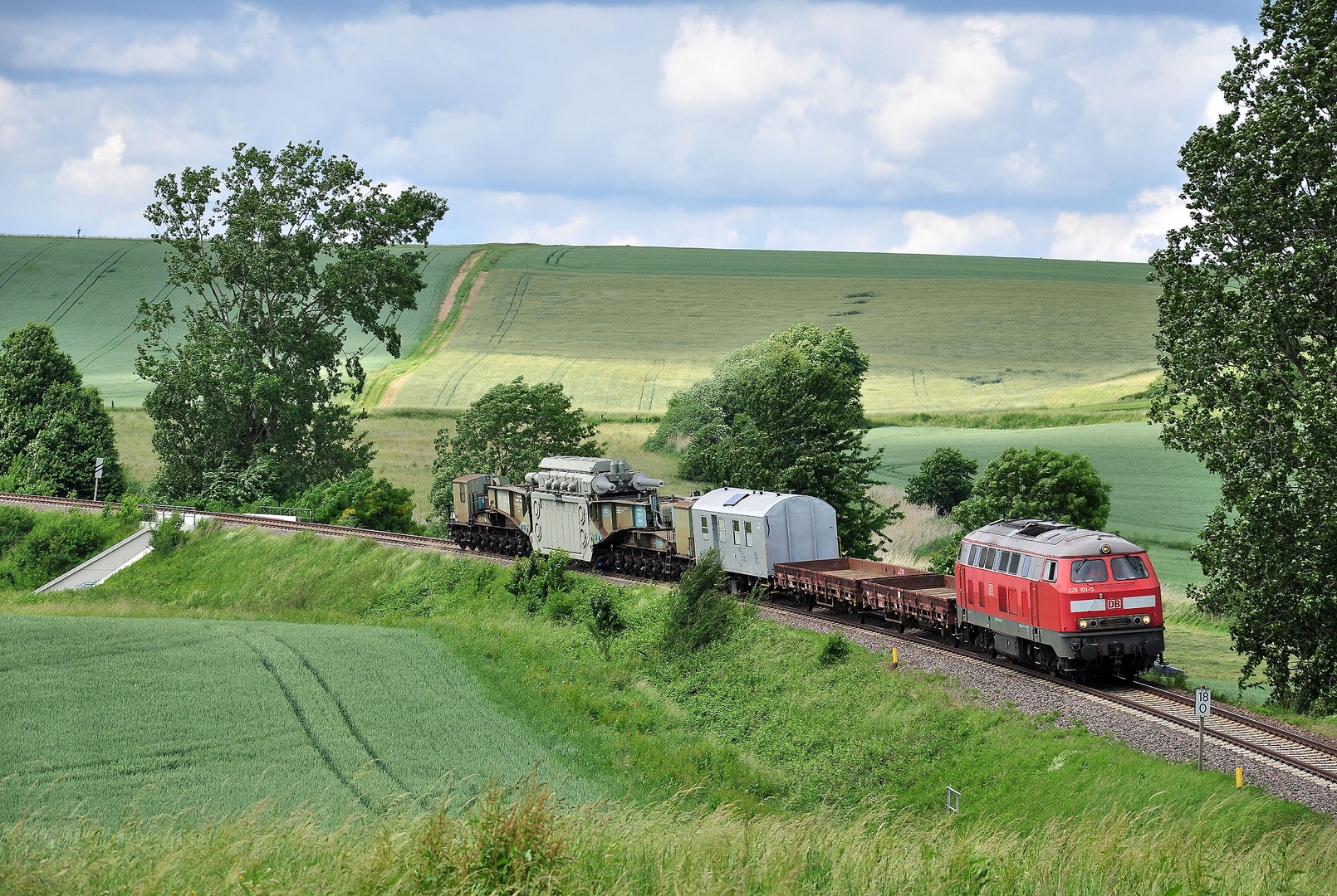 Trafotransport im Odenwald