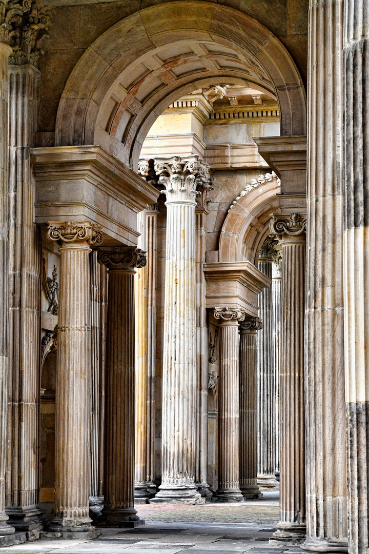 Tragende Säulen in Potsdam