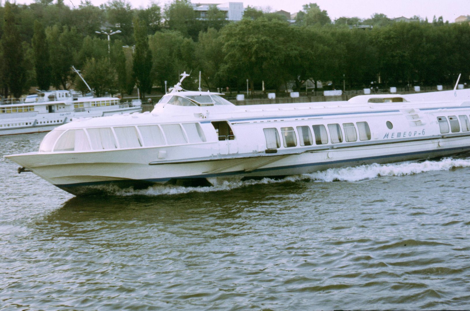 Tragflügelboot Meteor 6 anno 1984