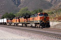 Trailer Train on its way to Cajon Pass leaded by BNSF #1092, Blue Cut, CA