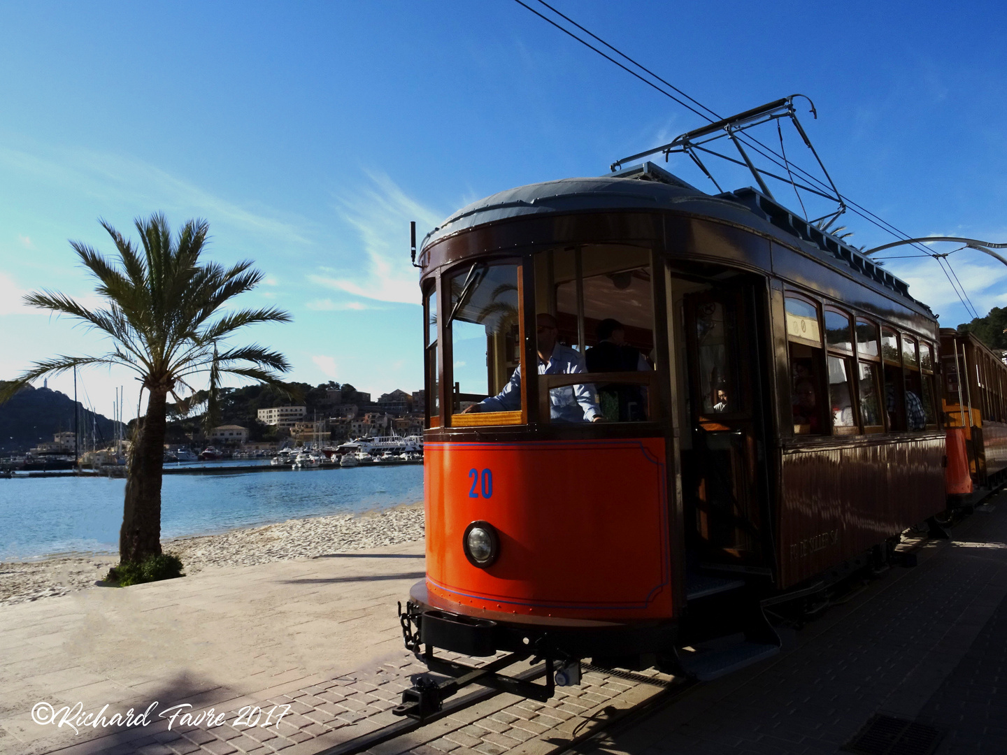 Train à Palma de Majorque - Port de Sóller