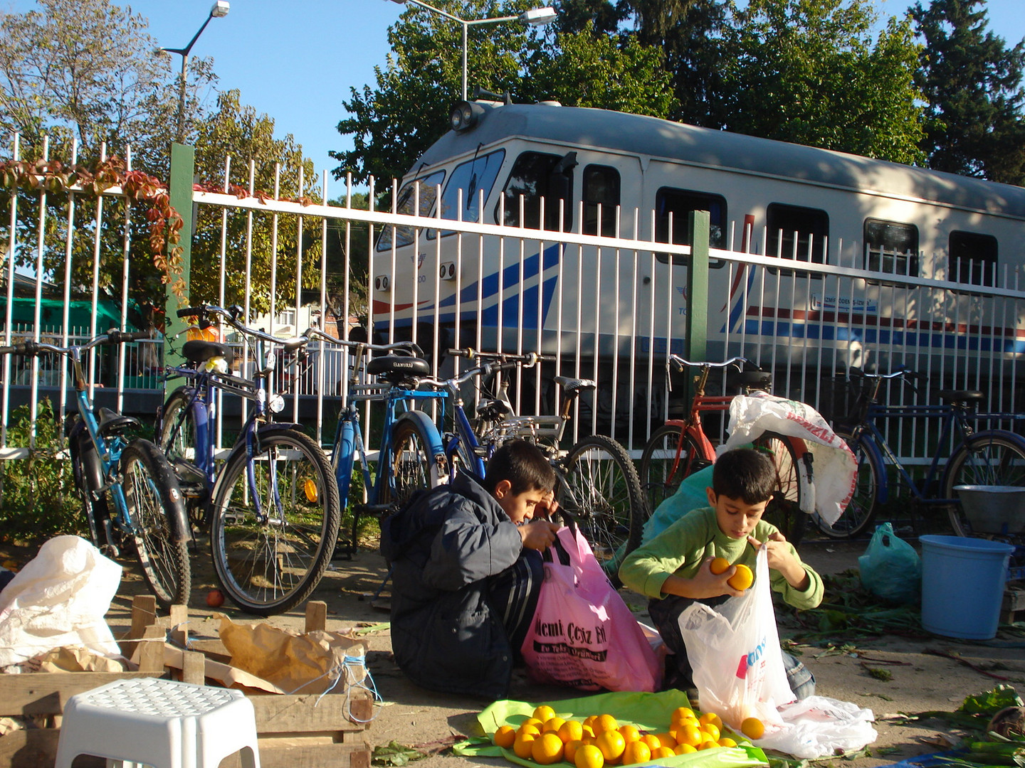 train and childrens