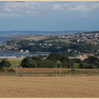 train approaching berwick from the north