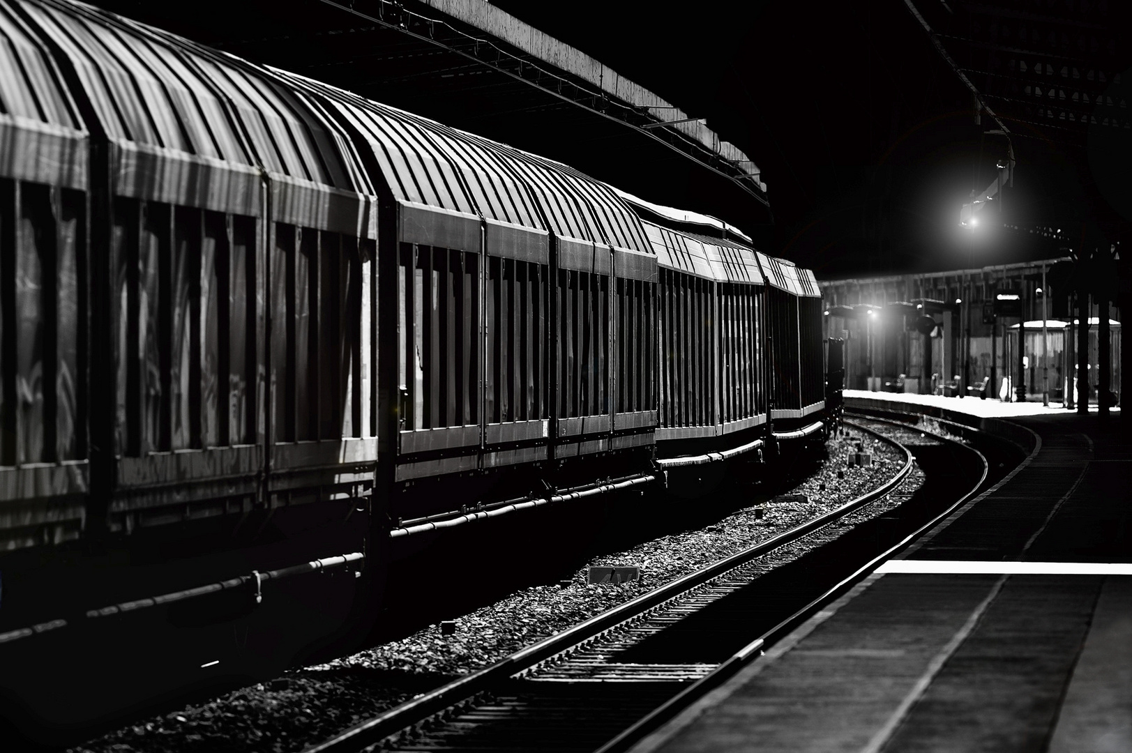 Train de nuit.(Valence)