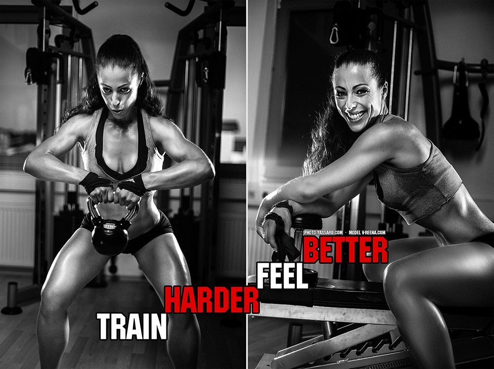 train harder...