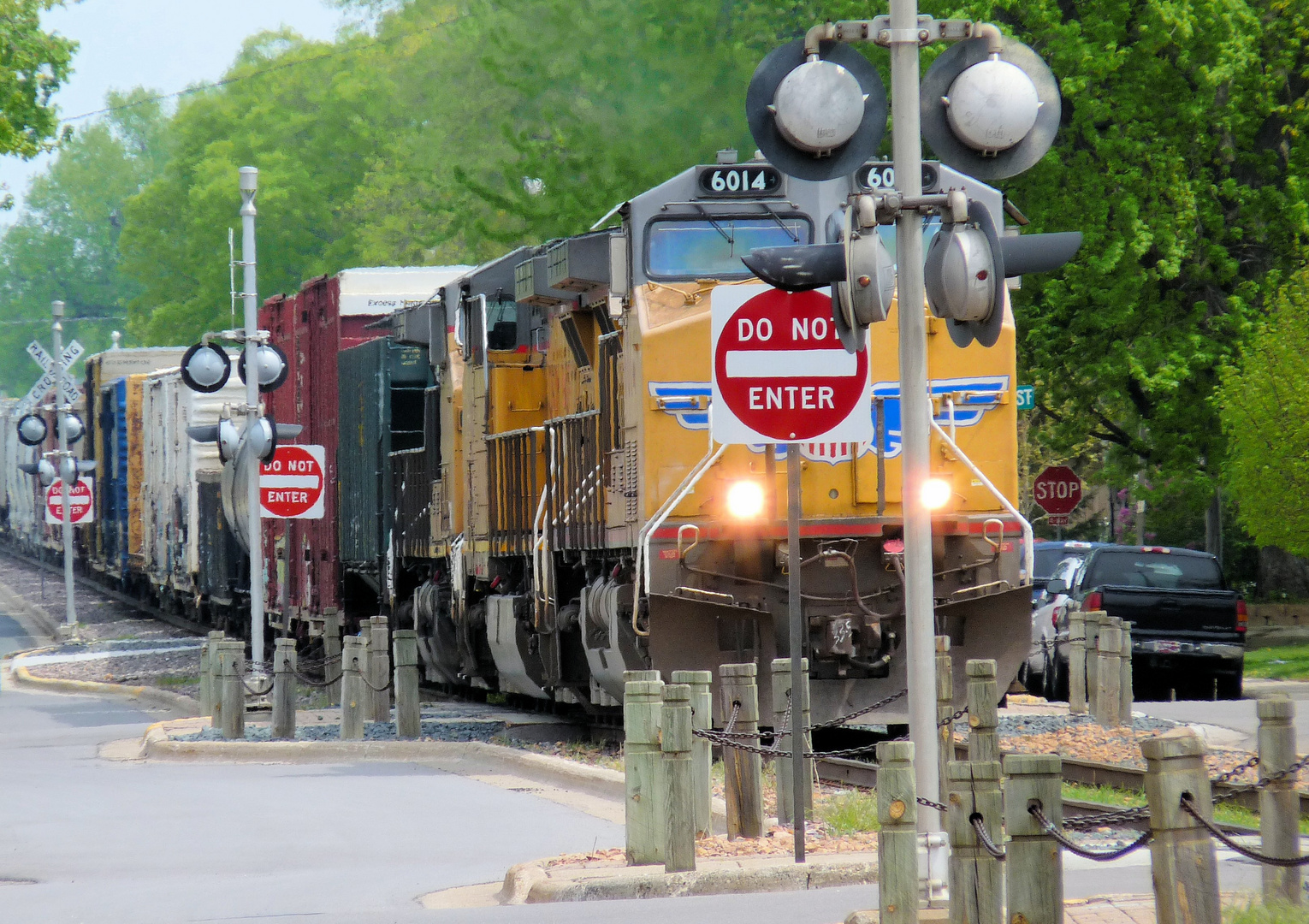 Train in Minneapolis